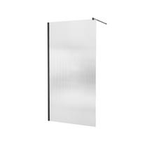 Dušo sienelė Masterjero SN-0007, 100 cm x 200 cm, juoda sp./skaidrus