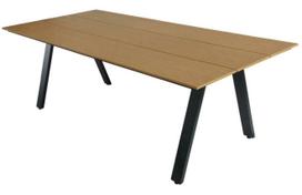Lauko stalas Madeira, ruda sp., 180 cm x 91 cm x 75 cm