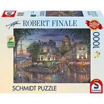 Dėlionė Schmidt Robert Finale Montmatre 58645, 49.3 cm x 69.3 cm, 1000 vnt., įvairių spalvų