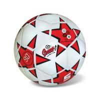 Futbolo kamuolys Star Soccer Club, 5 dydis, balta sp./raudona sp.