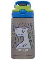 Gertuvė Contigo Easy Clean Fire Dragon, mėlyna sp./balta sp./sidabro sp., nerūdijantysis plienas, 0.42 l