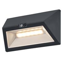 Sieninis lauko šviestuvas Osram Endura, 1.5W, LED, IP44, tamsiai pilka sp., 6.7 cm x 10.2 cm
