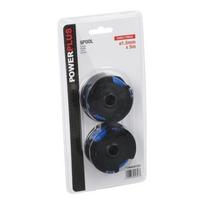 Ritė su lynu Powerplus POWACG1122, juoda sp., 2 vnt.