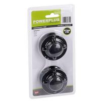 Ritė su lynu Powerplus POWACG1182, juoda sp., 2 vnt.