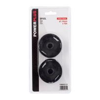 Ritė su lynu Powerplus POWACG1132, juoda sp., 2 vnt.