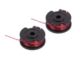 Ritė su lynu Powerplus POWDPG7541, juoda sp./raudona sp., 2 vnt.