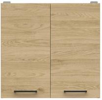 Viršutinė virtuvinė spintelė Junona Line, bernstein oak sp., 30.5 cm x 60 cm x 57.5 cm