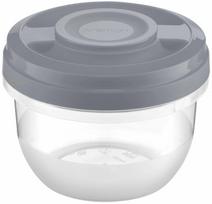 Dėžutė maistui Ambition Smart, 0.5 l, 11.7 cm x 11.7 cm, pilka sp.