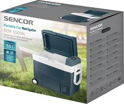 Automobilinis šaldytuvas Sencor SCM 5501BL, 55 l, 70 W