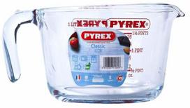 Matavimo indas Pyrex, 1 l, skaidri sp.