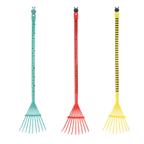 Grėblys, vaikiškas 4IQ, plastikas/plienas, (spalva/dizainas parenkami atsitiktine tvarka)