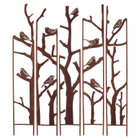 Augalo atrama 4IQ L, 137 cm x 1.5 cm, 170 cm, plienas, ruda sp., 5 vnt.