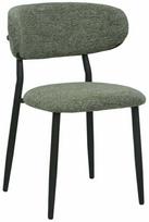 Valgomojo kėdė Home4you Kyomi 40949, matinė, žalia sp., 56.5 cm x 55 cm x 81.5 cm