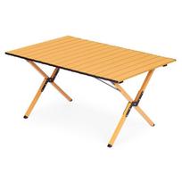 Stovyklavimo stalas MultiGarden XLP130-13-2, ruda sp., 88 cm x 59 cm x 44 cm