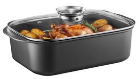 Troškinimo indas Ambition Ilag Premium Magnat, juoda sp., 40 cm x 26 cm, 7.5 l