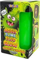 Žaislinis šlykštukas - gleivės Tuban Jiggly Slime Fluo Glow, žalia sp., 430 g