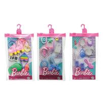 Drabužių lėlei rinkinys Mattel Barbie Fashion Accessories GWD98, (spalva/dizainas parenkami atsitiktine tvarka)