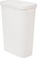 Skalbinių dėžė 5five Simply Smart 202409M, 40 l, balta sp., 46.4 cm x 26.5 cm