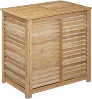 Skalbinių dėžė 5five Simply Smart Sicela, 140 l, ruda sp., 60 cm x 40 cm