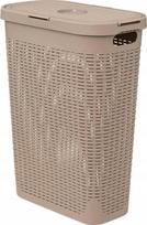 Skalbinių dėžė 5five Simply Smart 202409L, 40 l, smėlio sp., 46.4 cm x 26.5 cm