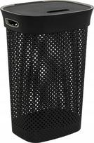 Skalbinių dėžė 5five Hamper, 60 l, juoda sp., 42 cm x 33 cm