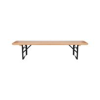 Lauko suoliukas 4IQ Kids Picnic, ruda sp., 120.2 cm x 20.2 cm x 31.8 cm