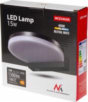 Sieninis lauko šviestuvas Maclean, 15W, LED, IP65, pilka sp., 17.4 cm x 3.8 cm