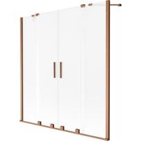 Vonios sienelė Mexen Velar Duo, 140 cm x 150 cm, brushed copper sp./matinis
