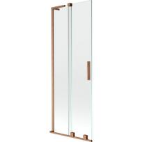 Vonios sienelė Mexen Velar L, 70 cm x 150 cm, brushed copper sp./skaidrus