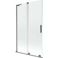 Vonios sienelė Mexen Velar L, 110 cm x 150 cm, brushed gun gray sp./skaidrus