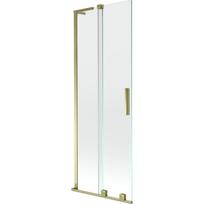 Vonios sienelė Mexen Velar L, 75 cm x 150 cm, gold/skaidrus