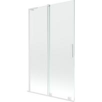 Vonios sienelė Mexen Velar L, 110 cm x 150 cm, white sp./skaidrus