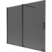 Vonios sienelė Mexen Velar, 180 cm x 150 cm, juoda sp./tonuotas