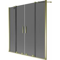 Vonios sienelė Mexen Velar Duo, 140 cm x 150 cm, gold/tonuotas