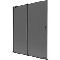 Vonios sienelė Mexen Velar, 140 cm x 150 cm, juoda sp./tonuotas