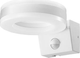 Sieninis lauko šviestuvas Orno Howlit, 20W, LED, IP65, balta sp., 14.93 cm x 19.6 cm