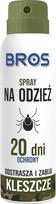 Aerozolis nuo erkių drabužiams Bros 554 LT, 90 ml