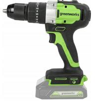 Prekė su pažeista pakuote. Gręžtuvas be akumuliatoriaus Greenworks GD24DD60K2, 24 V, 2 Ah