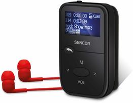 MP3 grotuvas Sencor SFP 4408 BK, juoda sp., 8GB