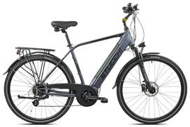 Elektrinis dviratis Stucchi, 54 cm, 28", 250 W, 13 Ah, pilka sp.