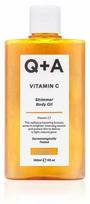 Kūno aliejus Q+A Vitamin C Shimmer, 150 ml