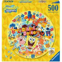Dėlionė Ravensburger Spongebob, 52 cm x 52 cm, 500 vnt., įvairių spalvų