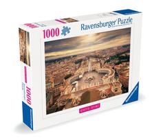 Dėlionė Ravensburger Beautiful Skylines In Rome, 50 cm x 70 cm, 1000 vnt., įvairių spalvų