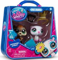 Figūrėlių rinkinys, su priedais Tm Toys Littlest Pet Shop Pet Pairs, 2 vnt., (spalva/dizainas parenkami atsitiktine tvarka)