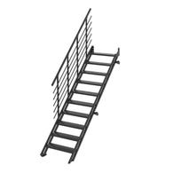 Laiptai Minka Flex 10, 86 cm x 200 cm