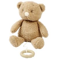 NATTOU  TEDDY Muzikinis meškutis, 16 cm