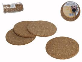 Kitchen&Go padėkliukai puodeliams, 2×10×10 cm, 4 vnt.