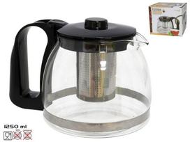 Kitchen&Go stiklinis arbatinukas su filtru, 1250 ml