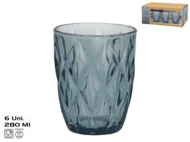 Kitchen&Go stiklinių rinkinys Liz, 280 ml, 6 vnt.