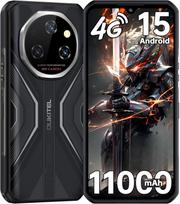 OUKITEL WP55S Mobilusis telefonas 24GB+256GB 11000mAh 6.6  Ekranas 64MP Android 15 Išmanusis telefonas juoda